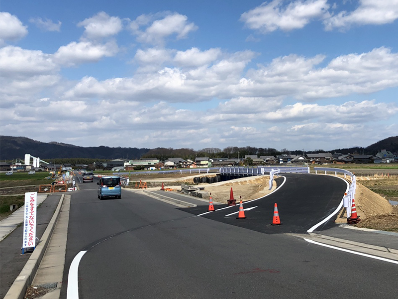 市道西明寺緑ヶ丘線迂回路及び仮橋設置工事 市道西明寺緑ヶ丘線迂回路及び仮橋設置工事